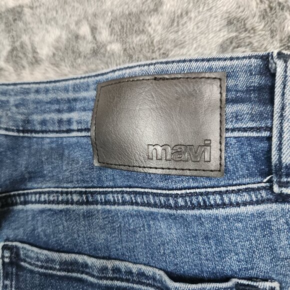 Mavi Men's Slim Straight Jeans - Light Blue - Picture 9 of 12